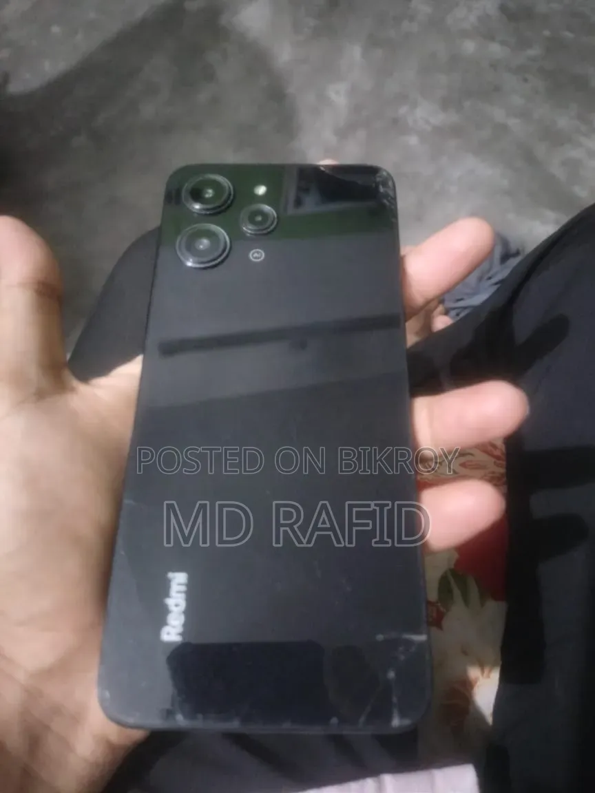 শাওমি ১২ ১২৮ জিবি কালো