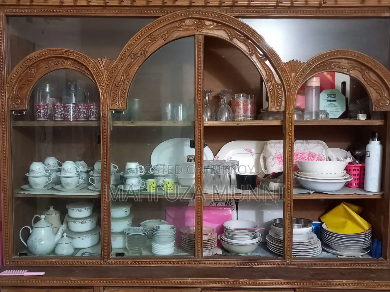 Teak Wood Showcase