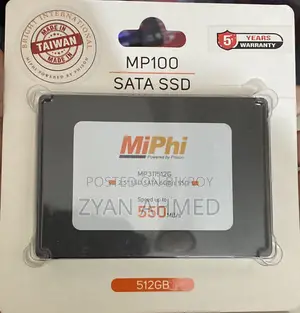 Miphi Mp100 512gb 2.5 Inch Sataiii Internal SSD #Mp311512g