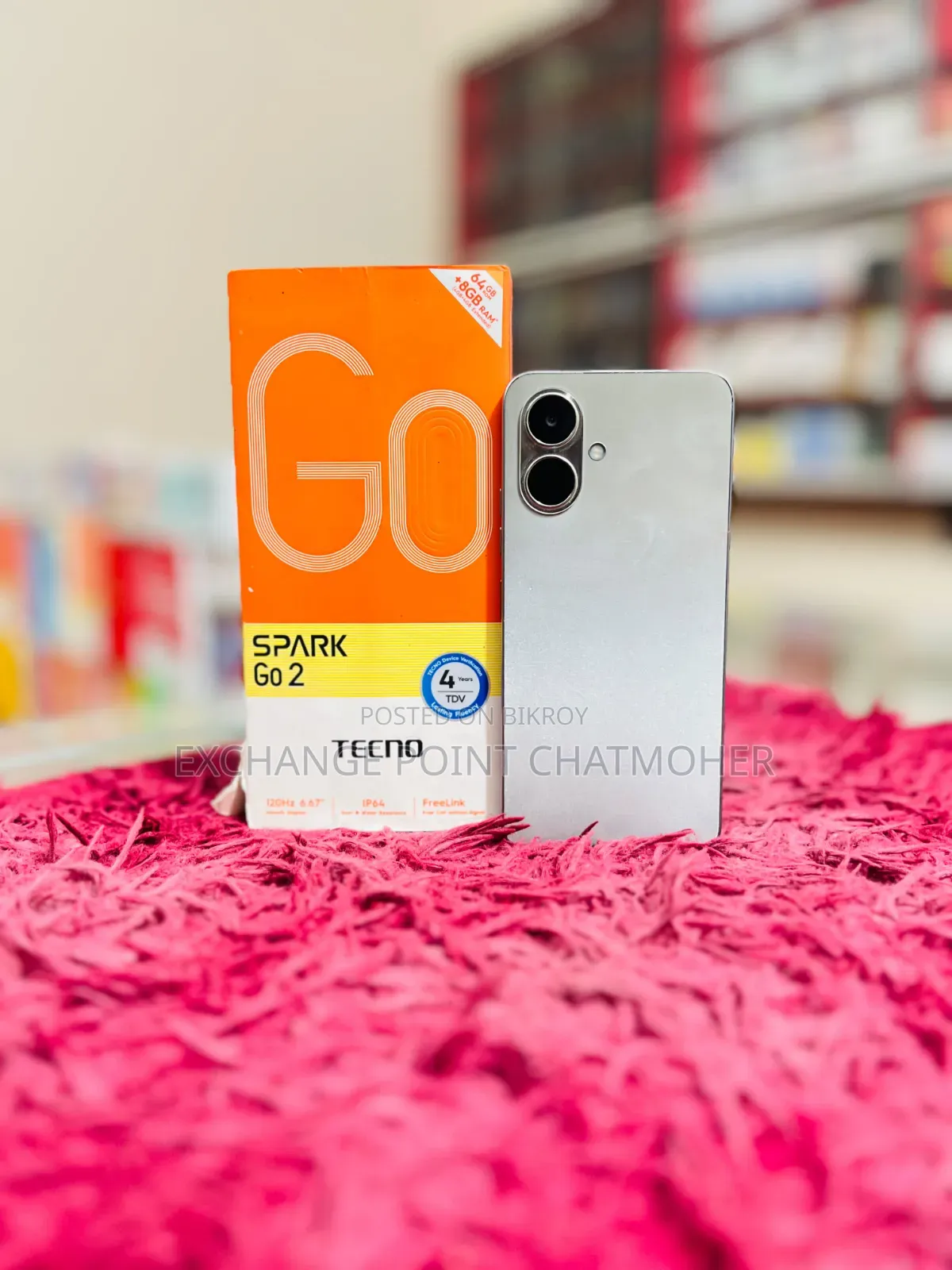 Tecno Spark Go 3 64 GB Silver