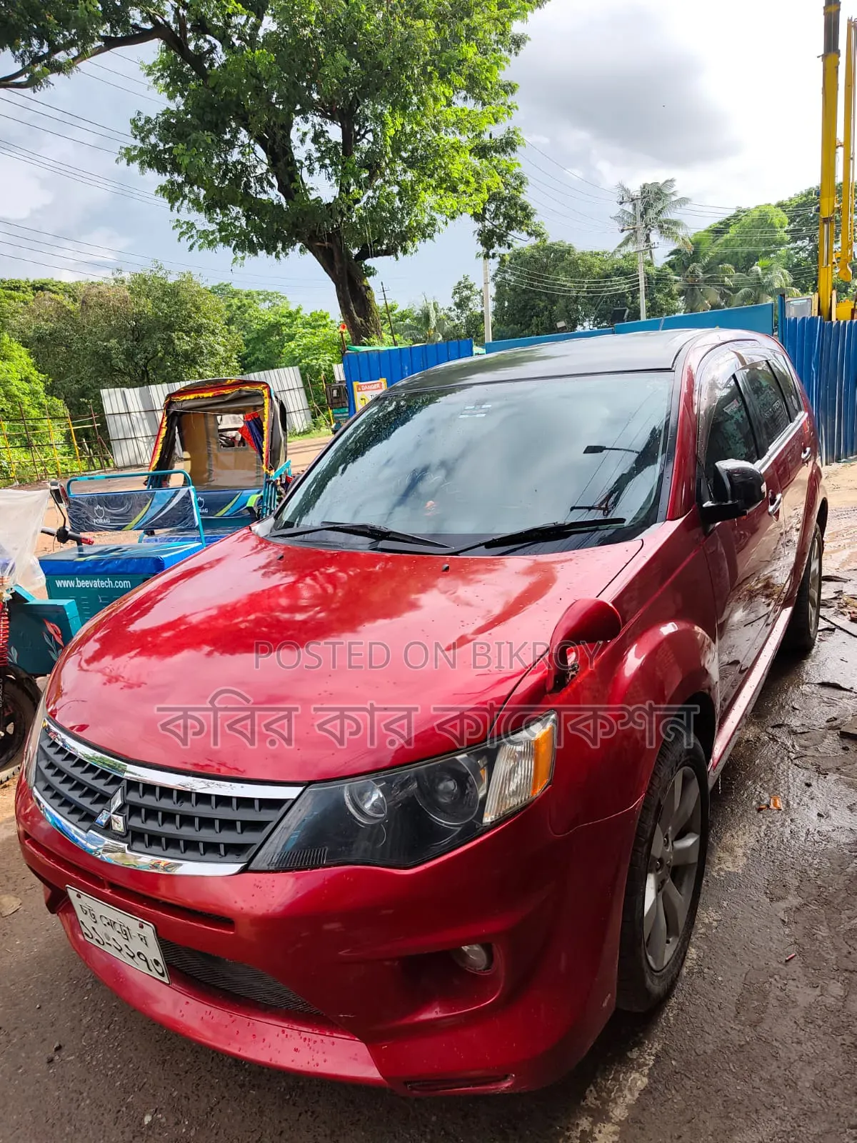 Mitsubishi Outlander 2011 Red