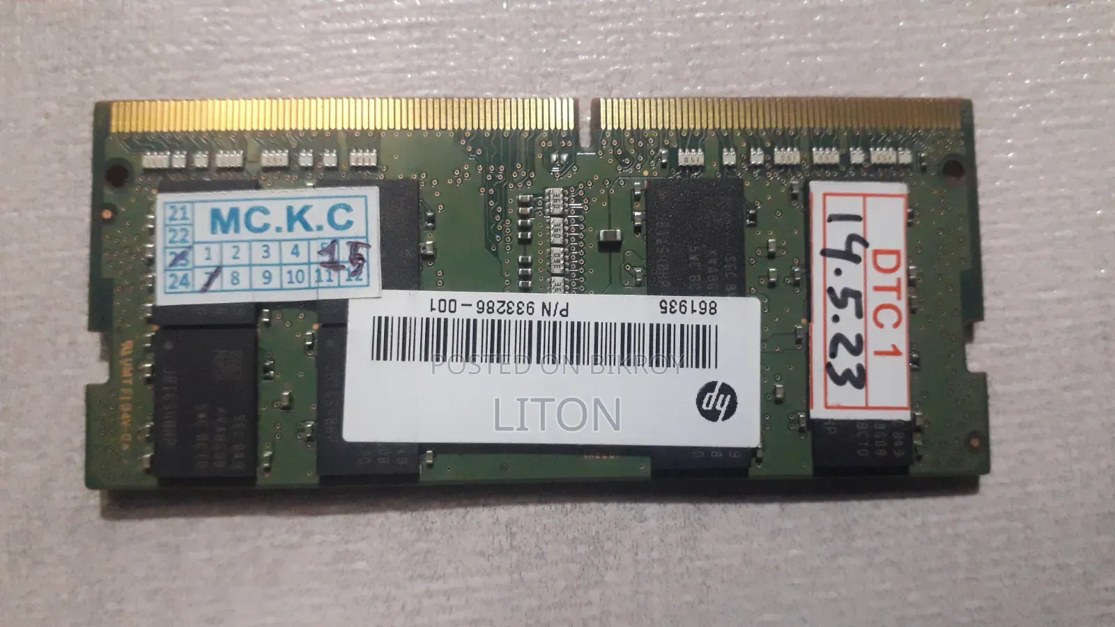 Samsung 16GB DDR4 2666MHz Laptop RAM