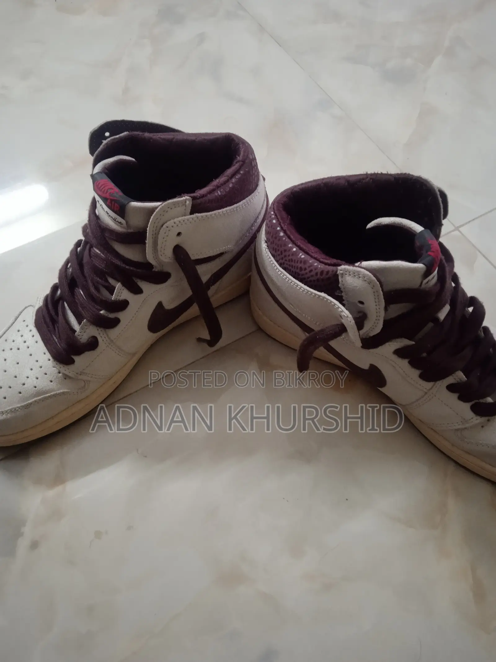 A Ma Manire × Air Jordan 1 High Og "Airness" (Style Code -D07097-100)