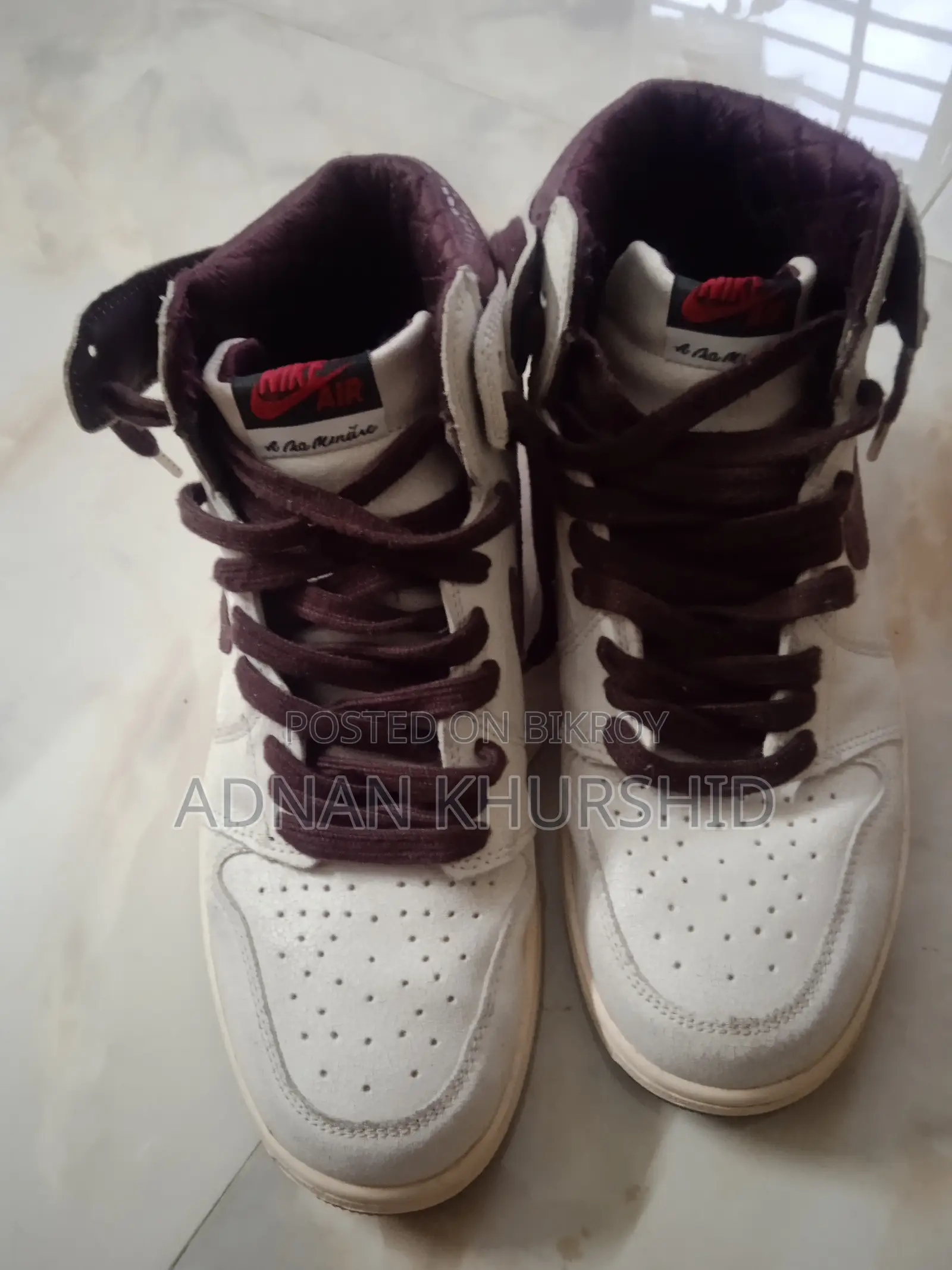 A Ma Manire × Air Jordan 1 High Og "Airness" (Style Code -D07097-100)