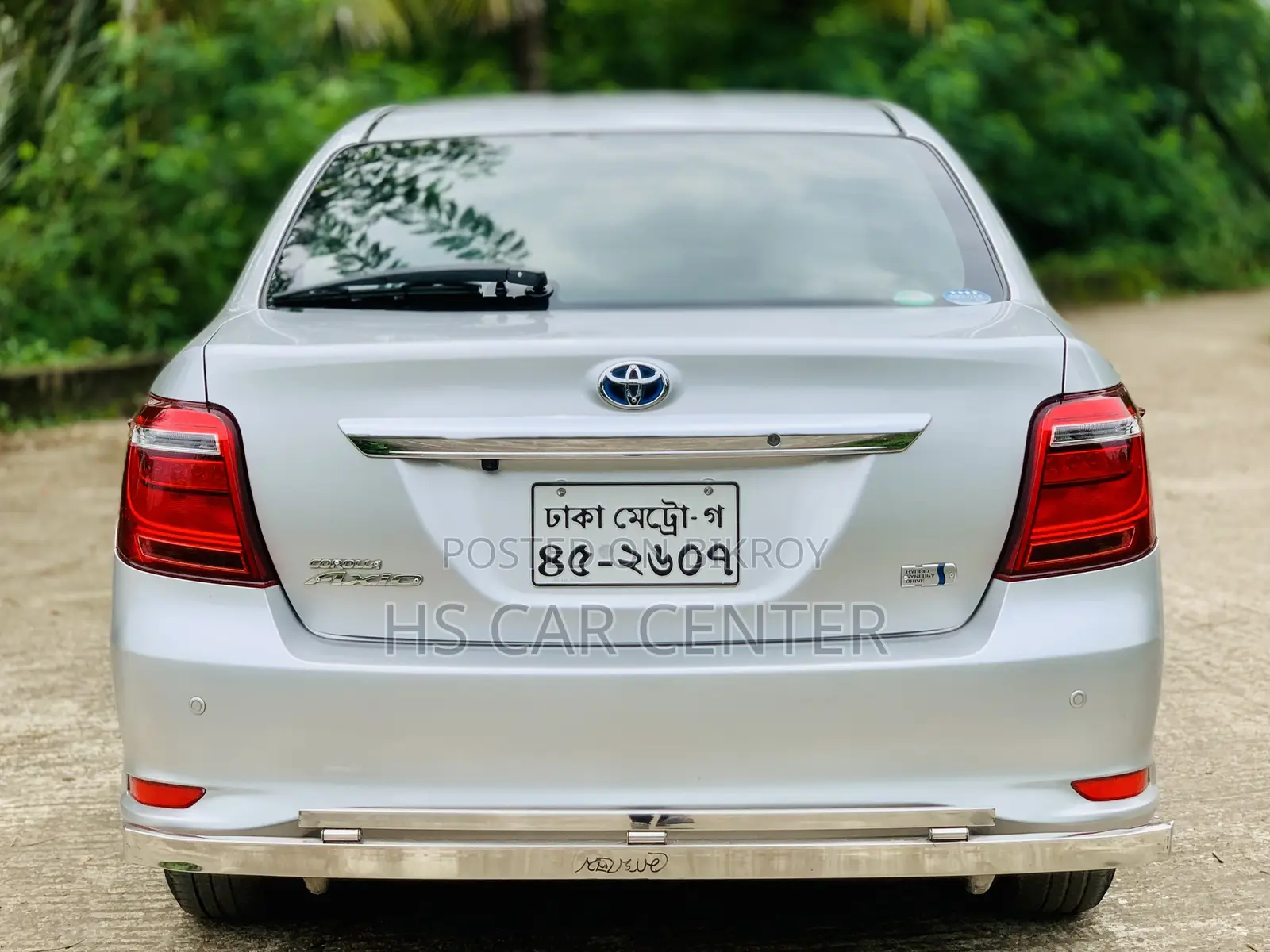 টয়োটা এক্সিও ১.৫ হাইব্রিড টুডব্লিউডি ২০১৫ সিলভার