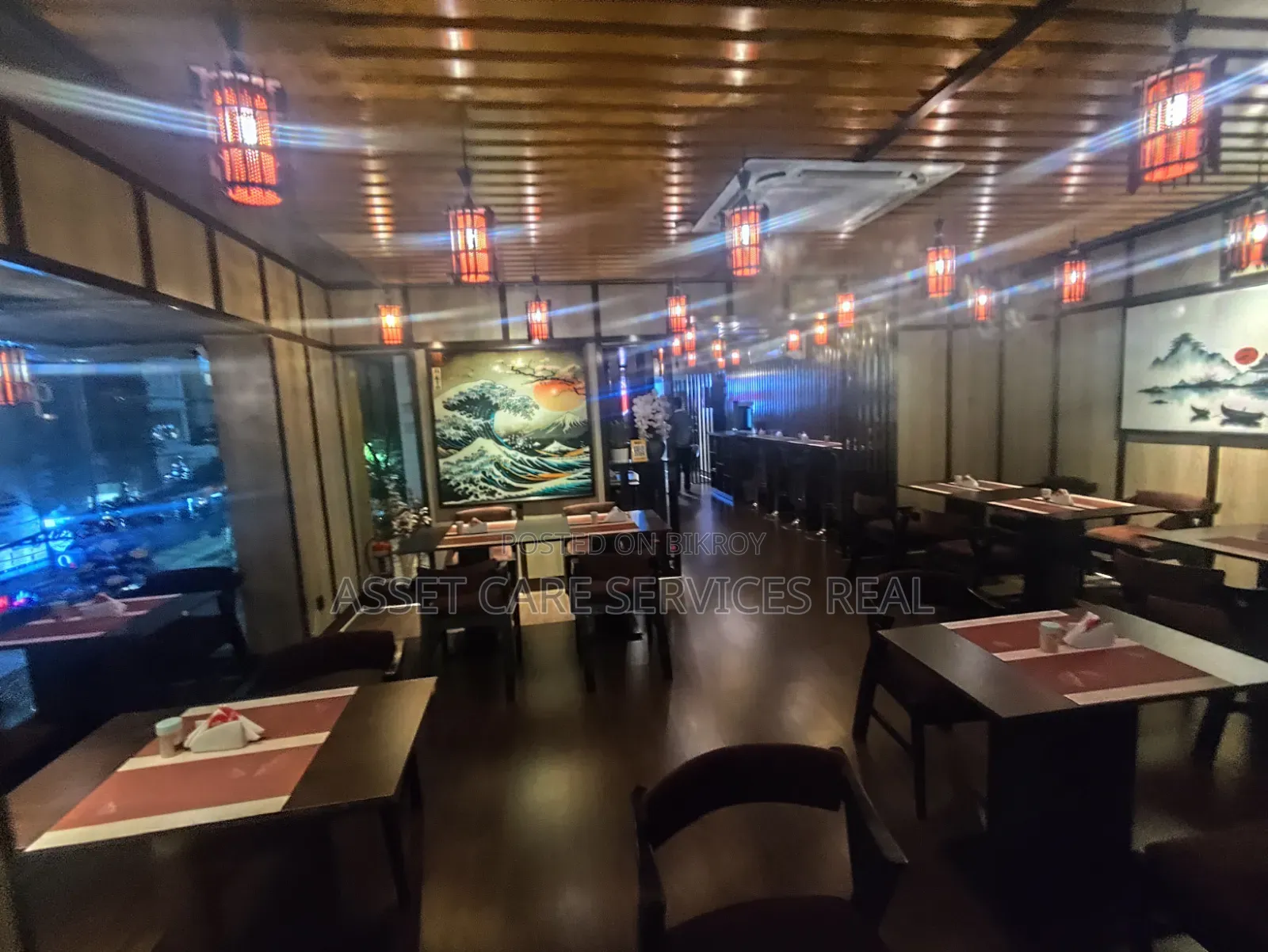 2000-SQFT 2nd Floor Full Set-Up Decoration Restaurant Rent Banani