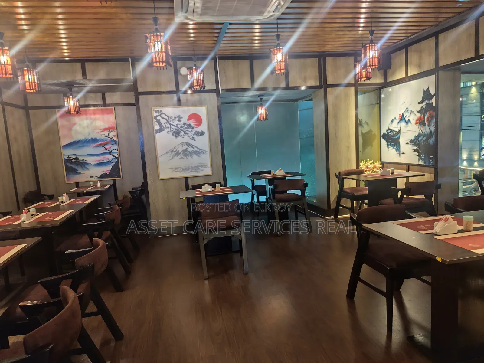 2000-SQFT 2nd Floor Full Set-Up Decoration Restaurant Rent Banani