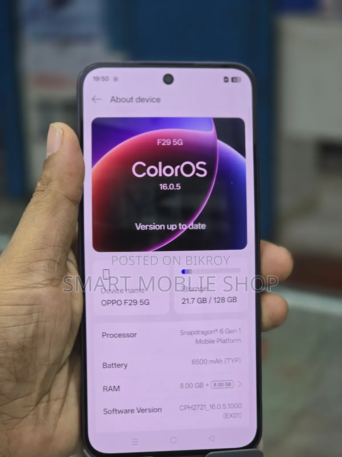 Oppo F29 128 GB Purple