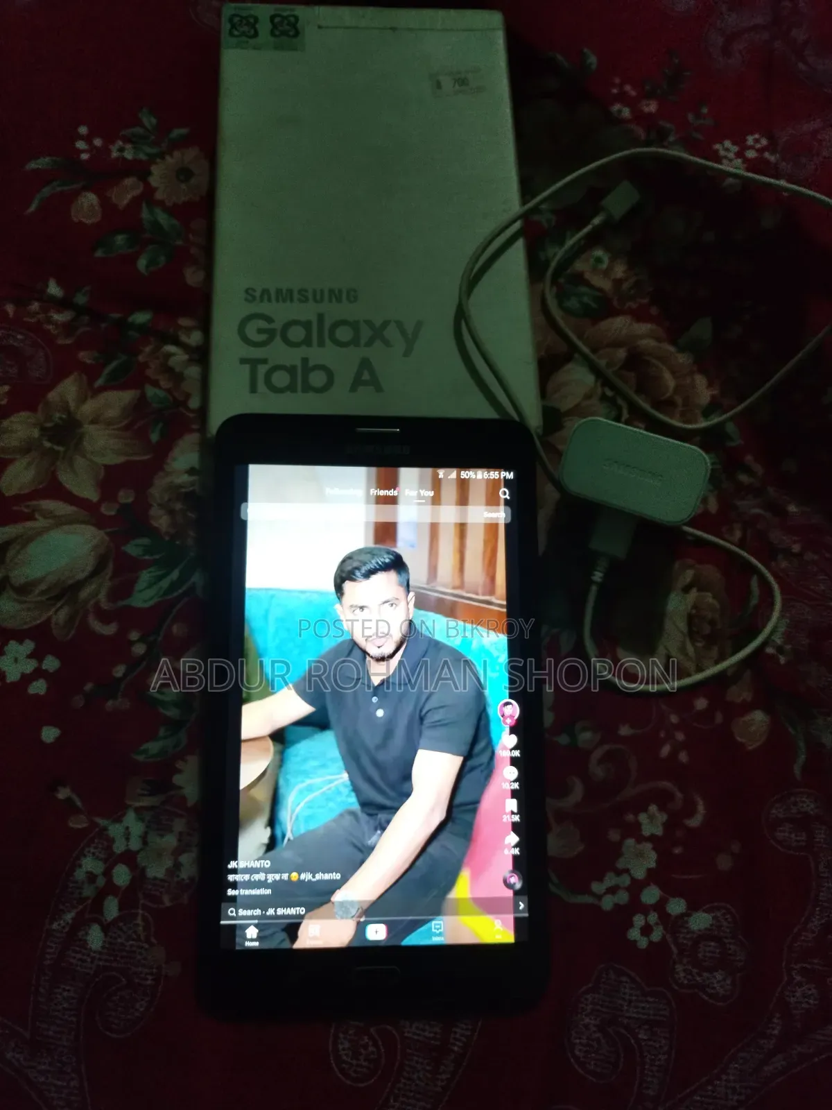 Samsung Galaxy Tab A SM-T285 8 GB Black