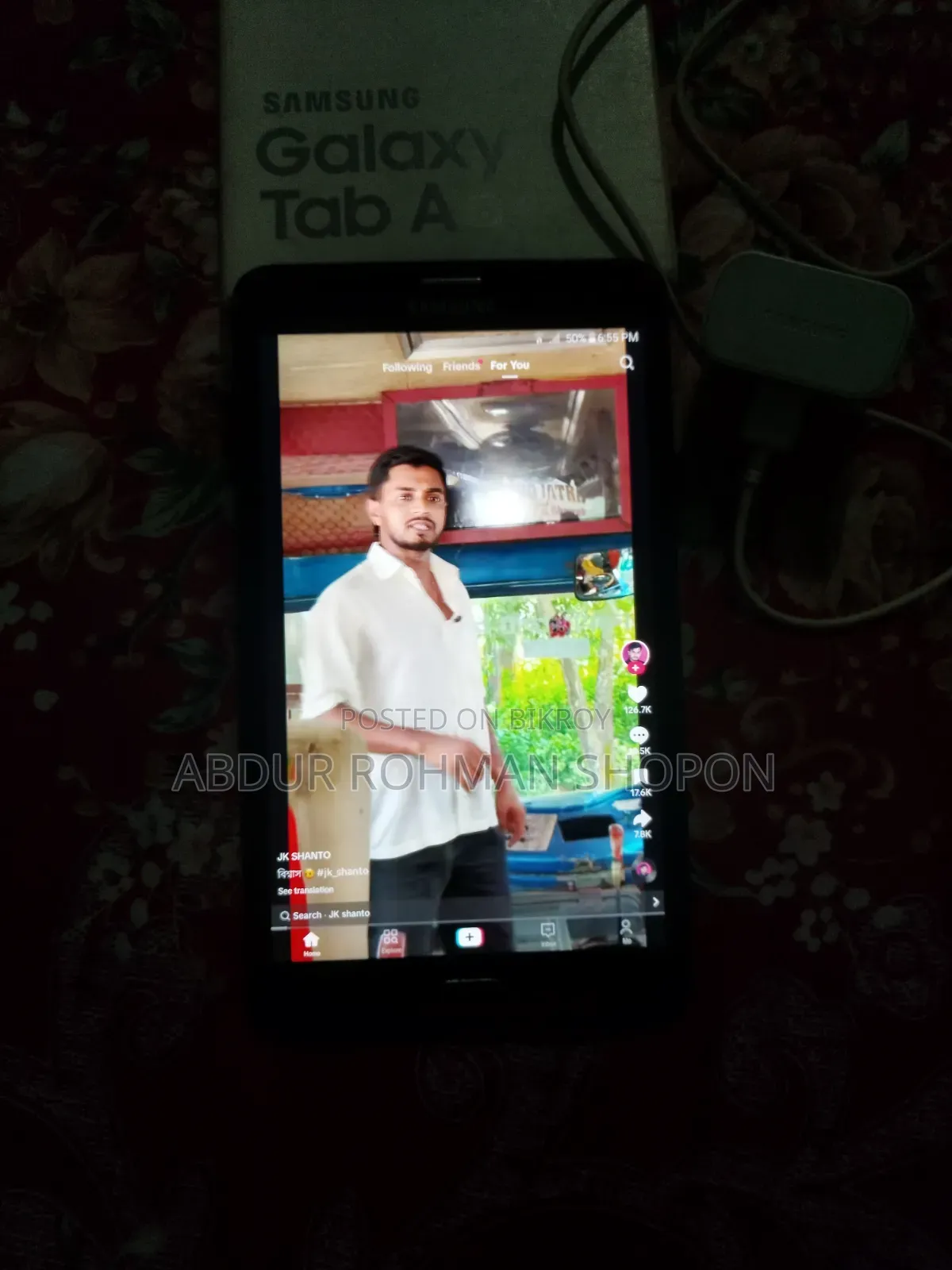 Samsung Galaxy Tab A SM-T285 8 GB Black