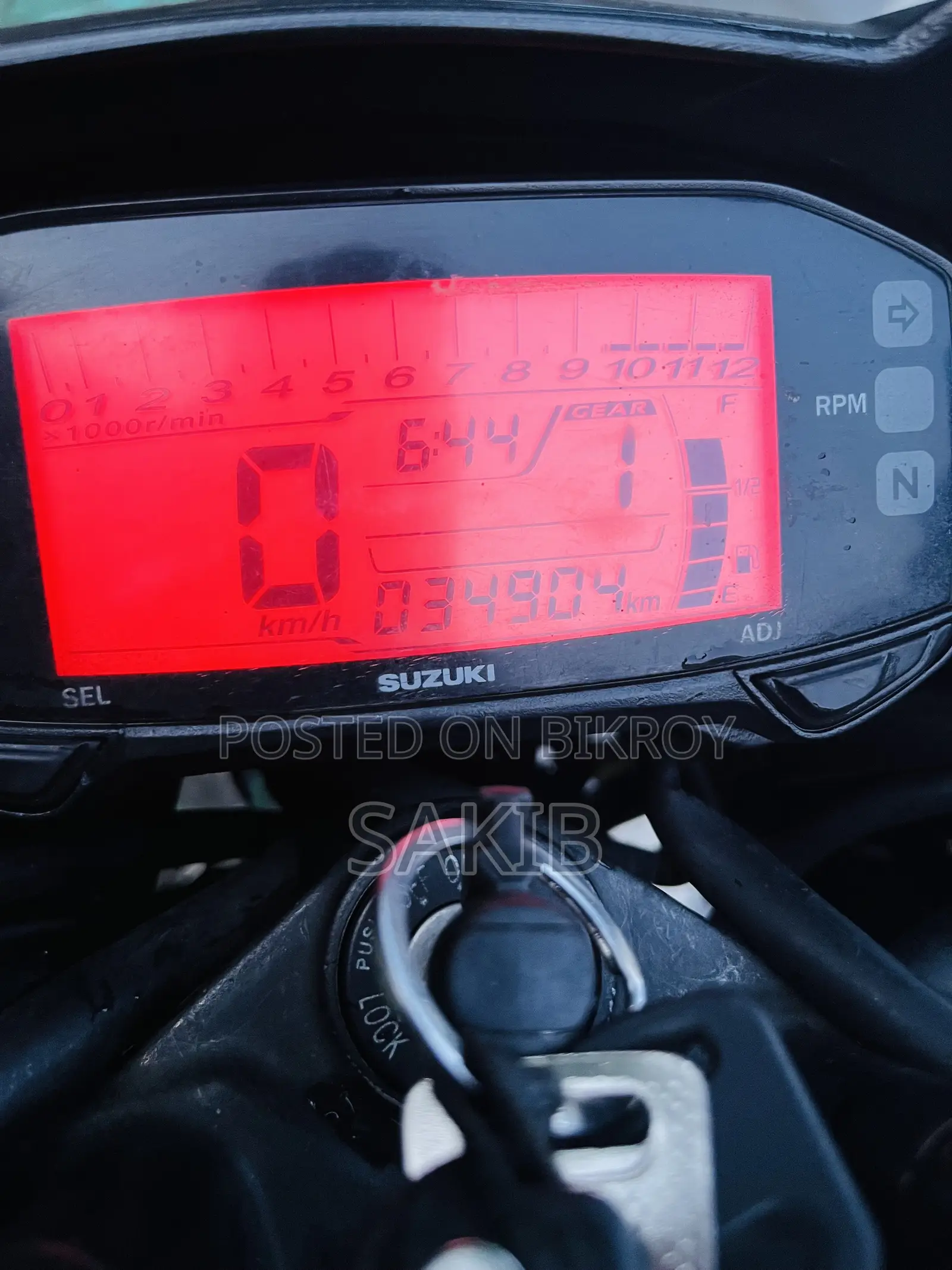 Suzuki Gixxer 2019 Gray