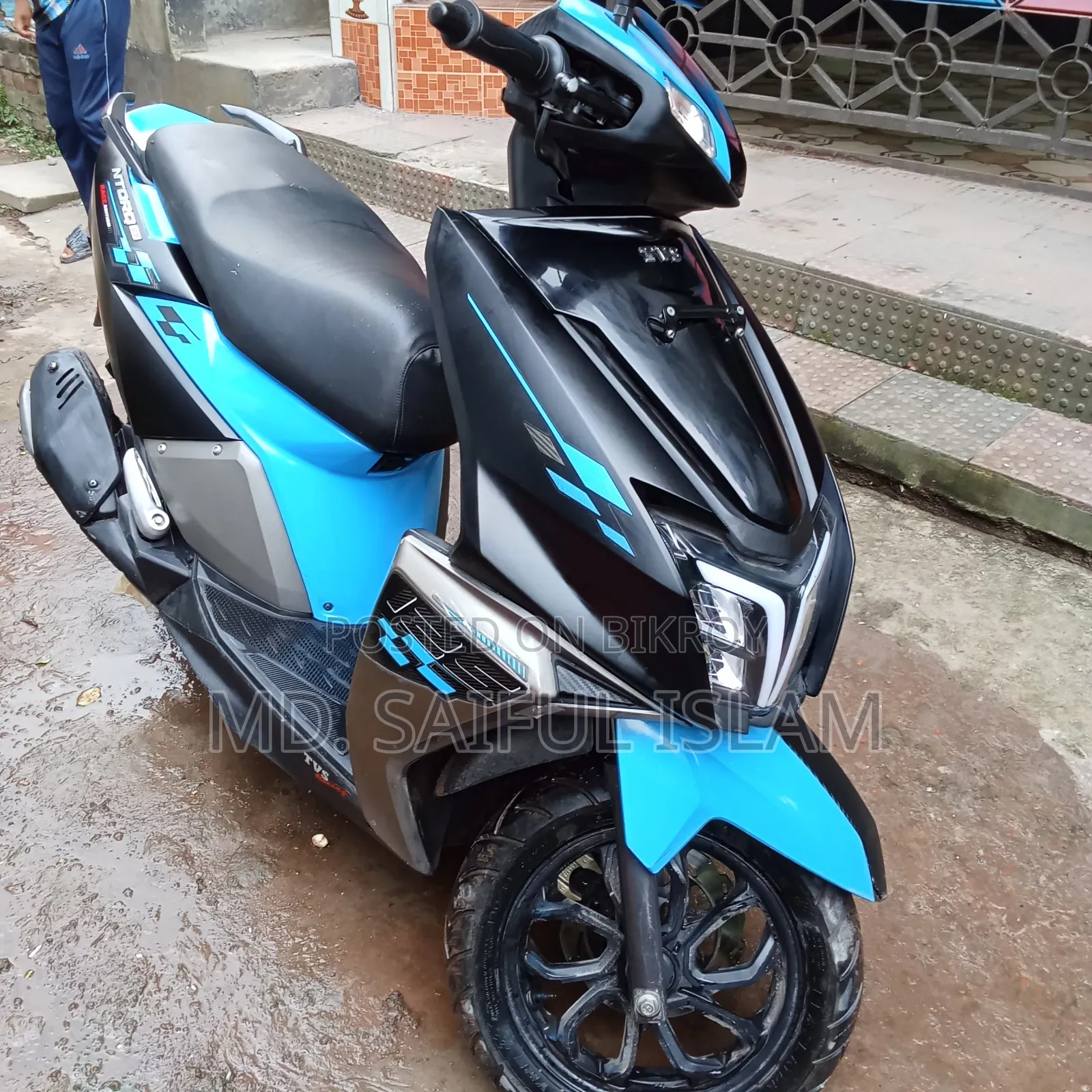 New TVS Ntorq 125 2025 Black