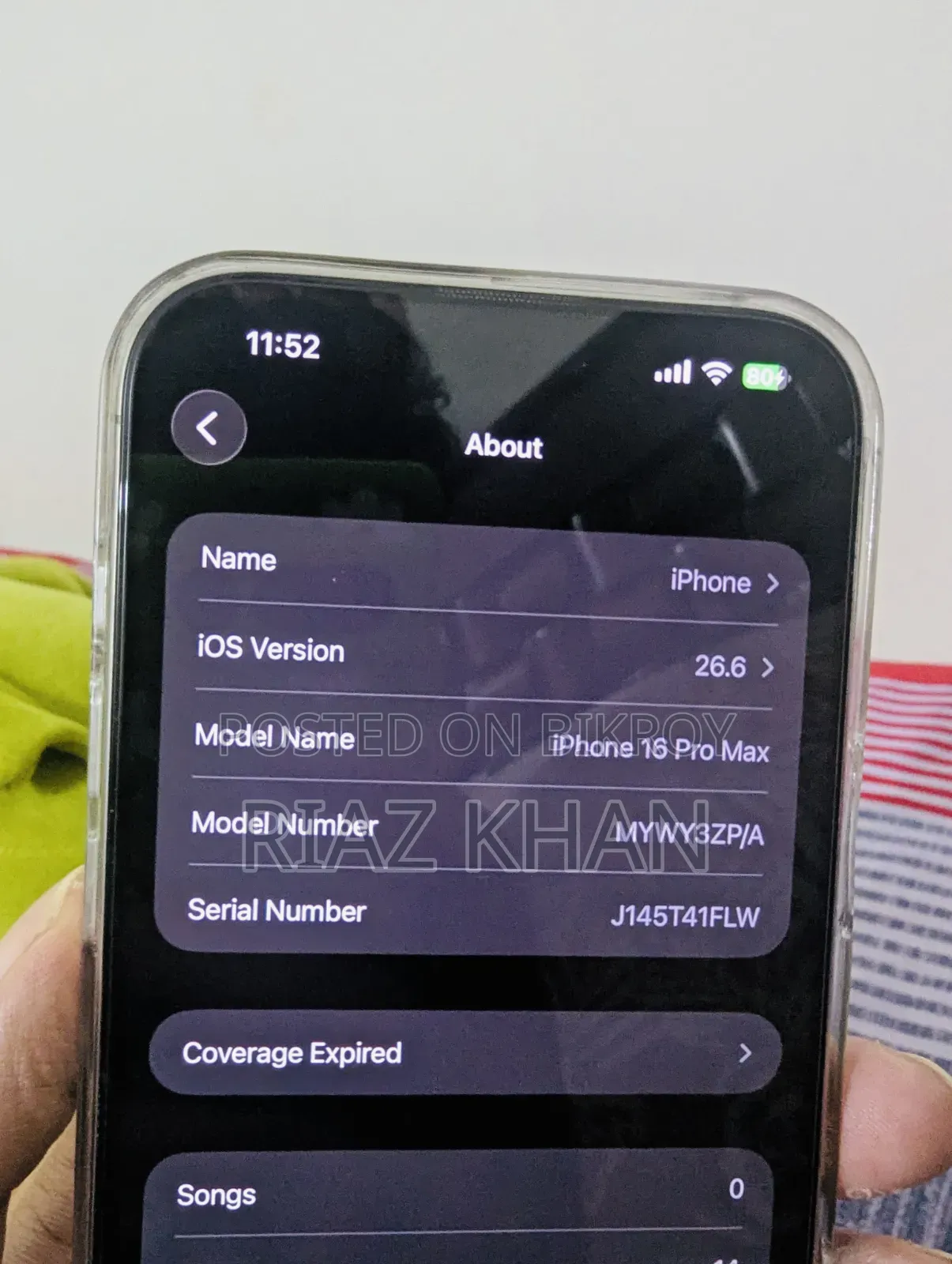 Apple iPhone 16 Pro Max 256 GB Gray