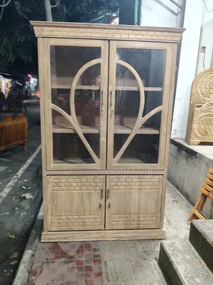 শোকেস ৪*৬ ফিট, সেগুন কাঠ