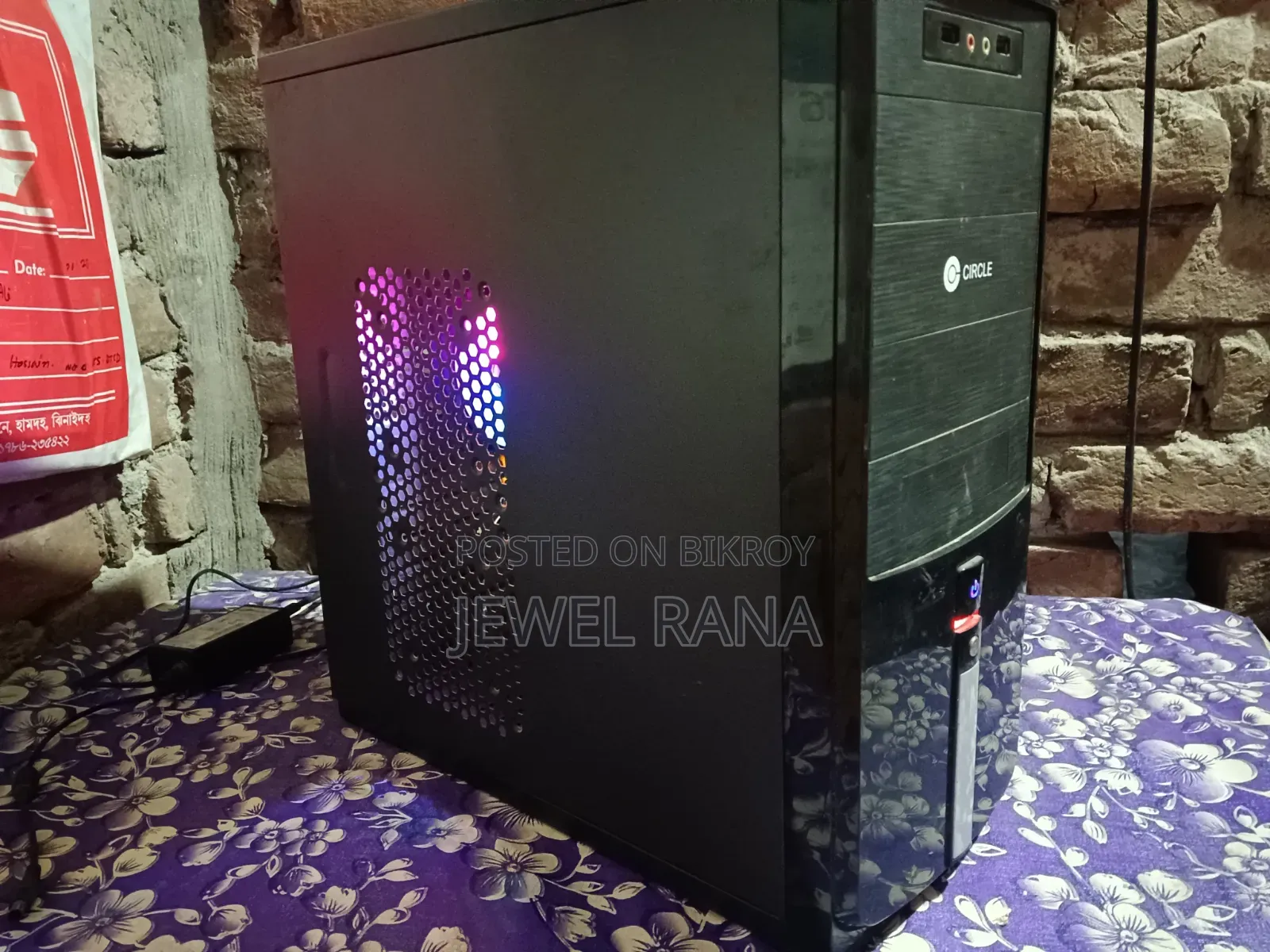 Desktop Computer 4GB RAM Intel Core i3 Processor 500GB SSD