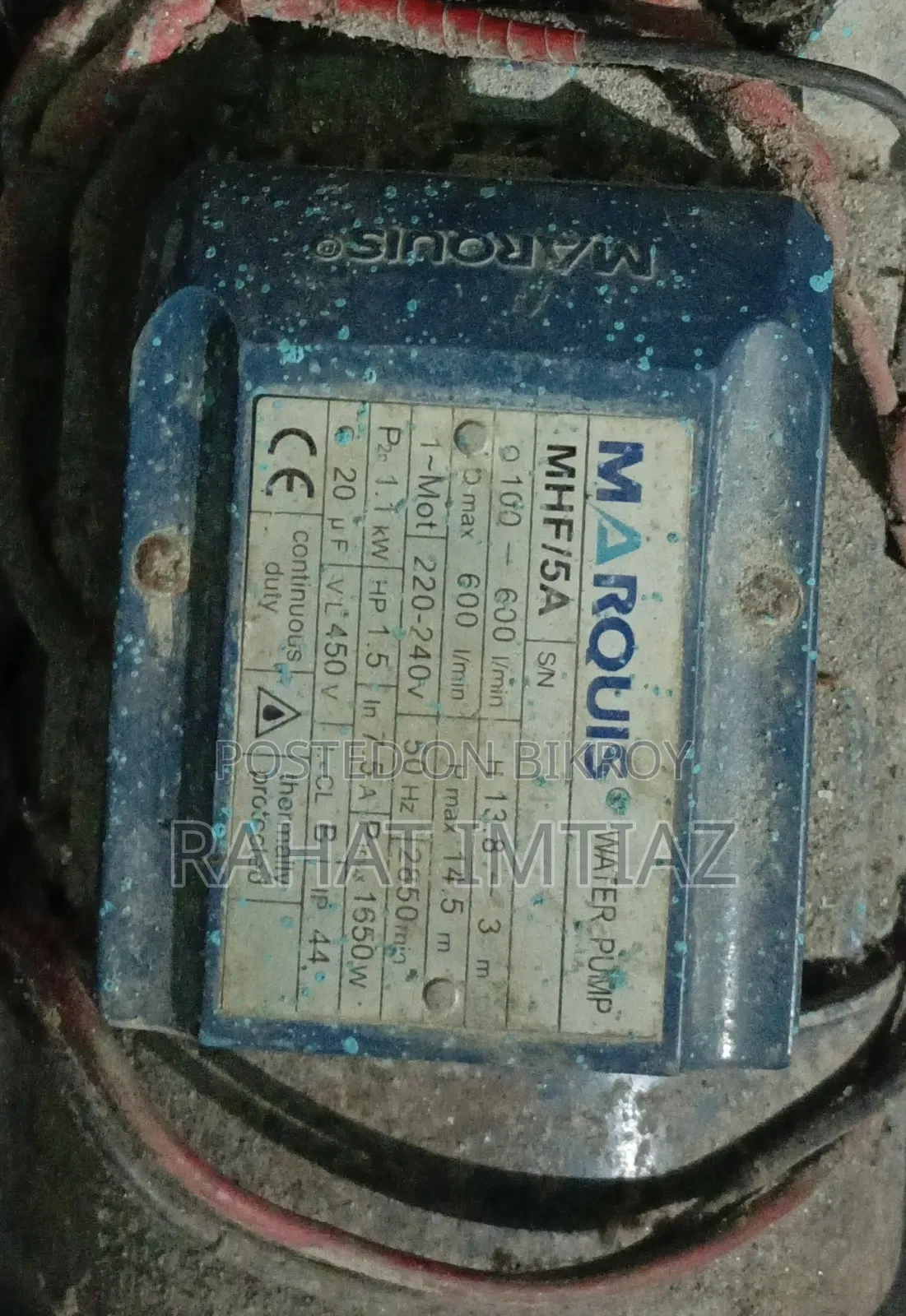 Motor Pump Merquious 1.5