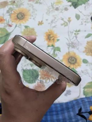অ্যাপল আইফোন ১৬ প্রো ম্যাক্স ২৫৬ জিবি গোল্ড