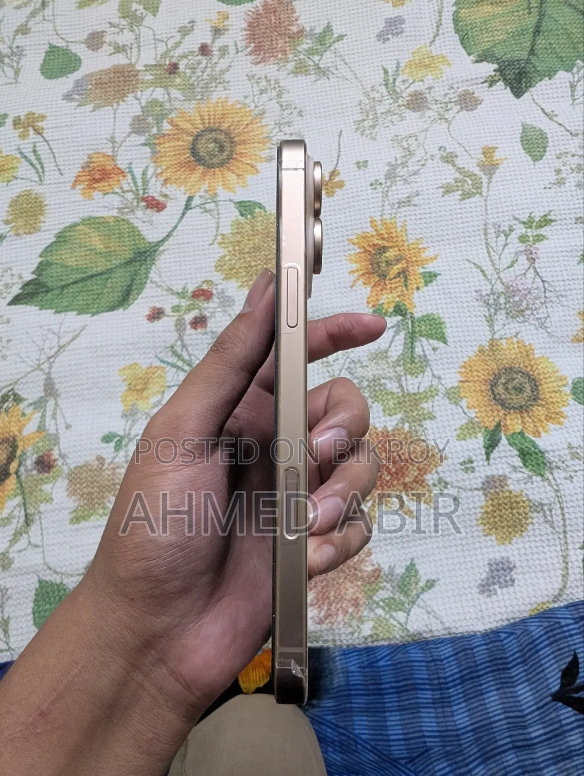 অ্যাপল আইফোন ১৬ প্রো ম্যাক্স ২৫৬ জিবি গোল্ড