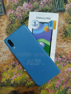 স্যামসাং গ্যালাক্সি এম০২ ৩২ জিবি ব্লু
