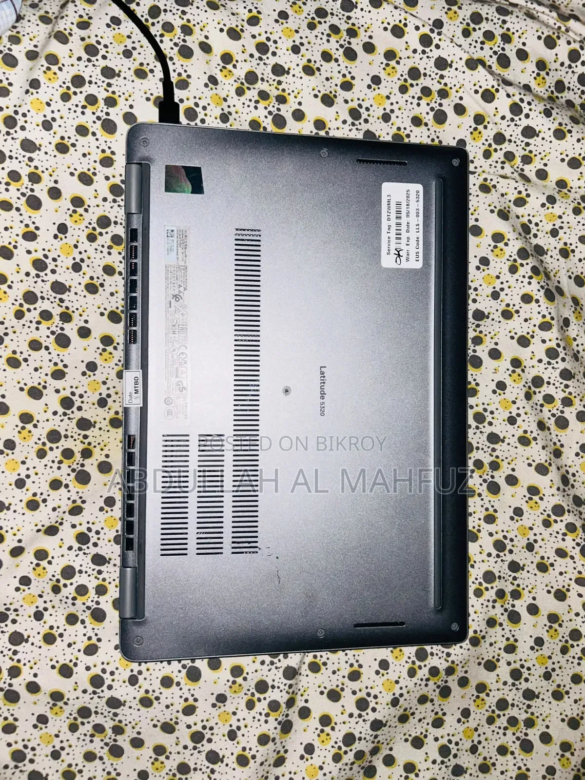 Laptop Dell Latitude 5320 16GB Intel Core i5 SSD 256GB