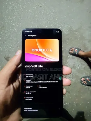 Vivo V60 Lite 256 GB Black