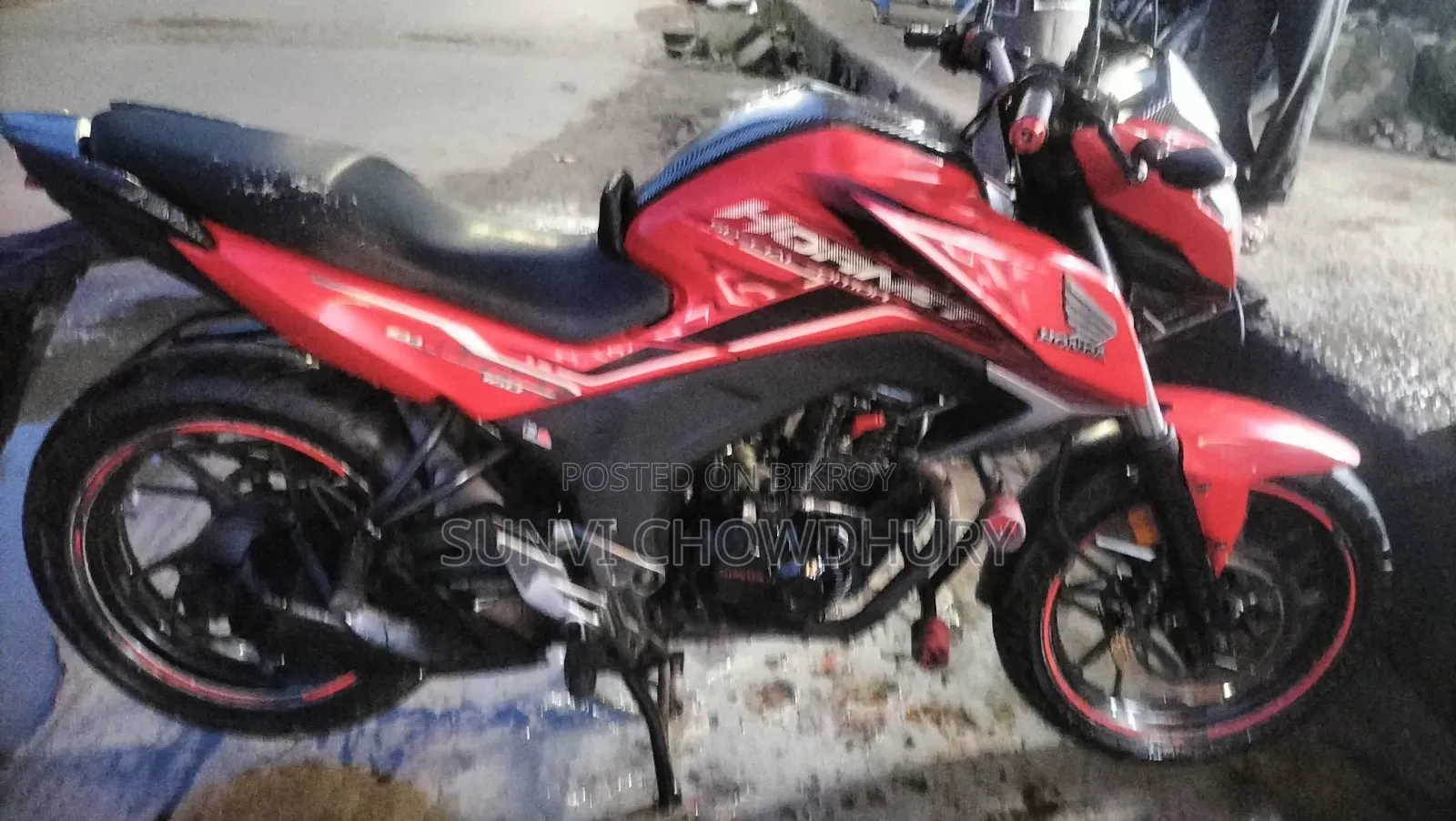 Honda Hornet 2018 Red