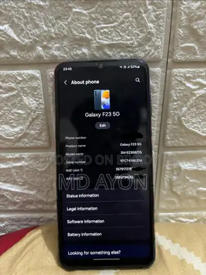 Samsung Galaxy F23 128 GB Black