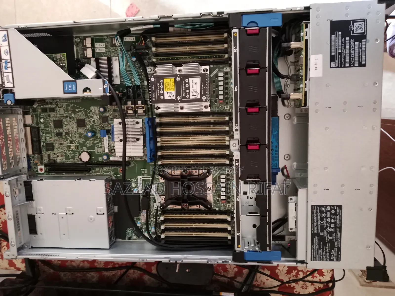 Server HP ProLiant DL 16GB Intel Xeon SSD 16 GB