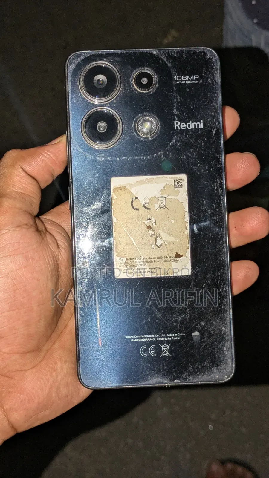 Xiaomi Redmi Note 13 256 GB Black