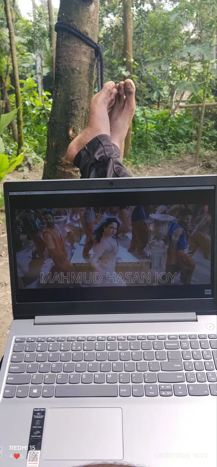 ল্যাপটপ লেনোভো আইডিয়াপ্যাড ৩ ৪জিবি ইন্টেল কোর আই৩ এইচডিডি ২৫৬জিবি