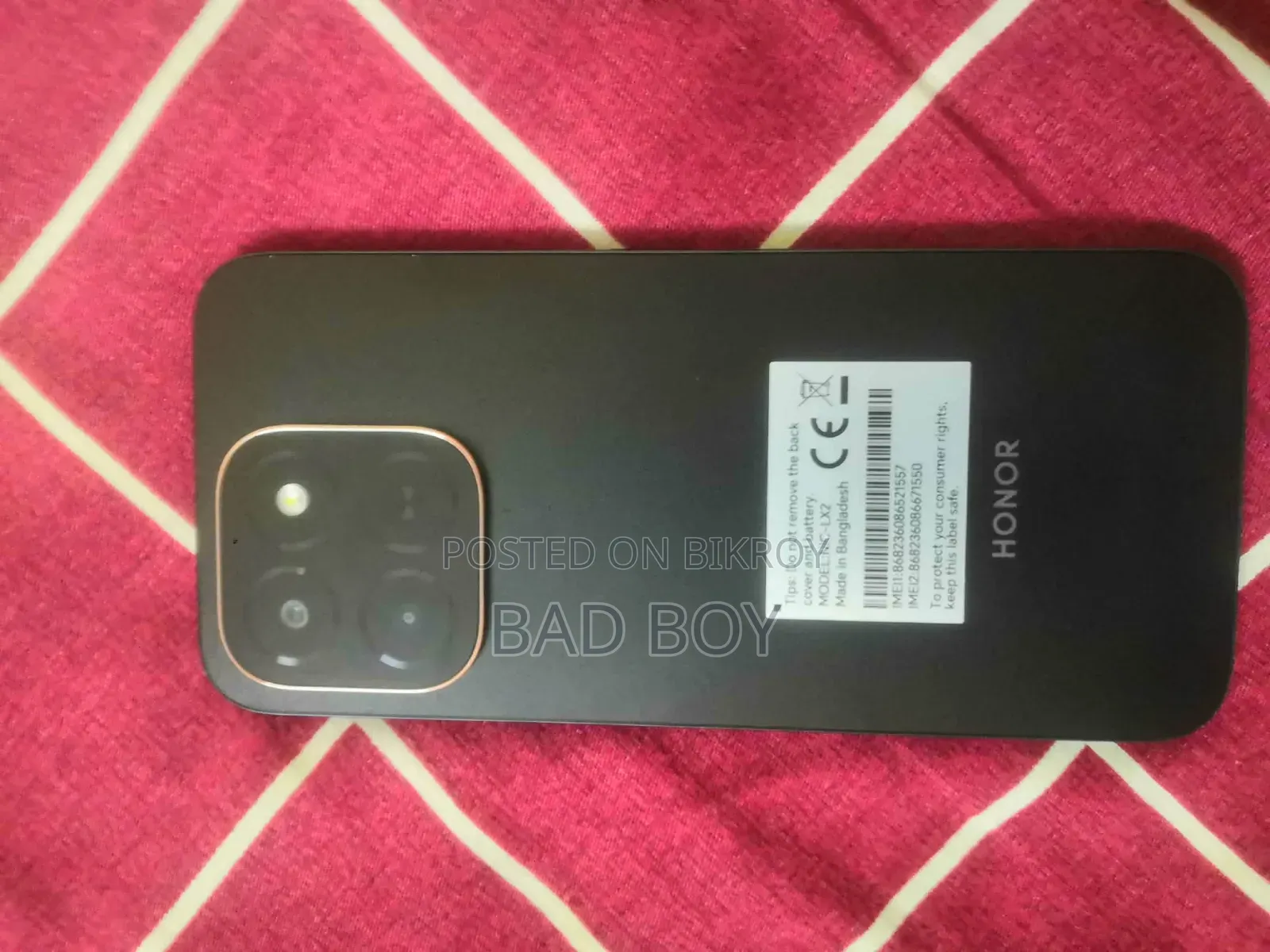 New Honor X6C 128 GB Black