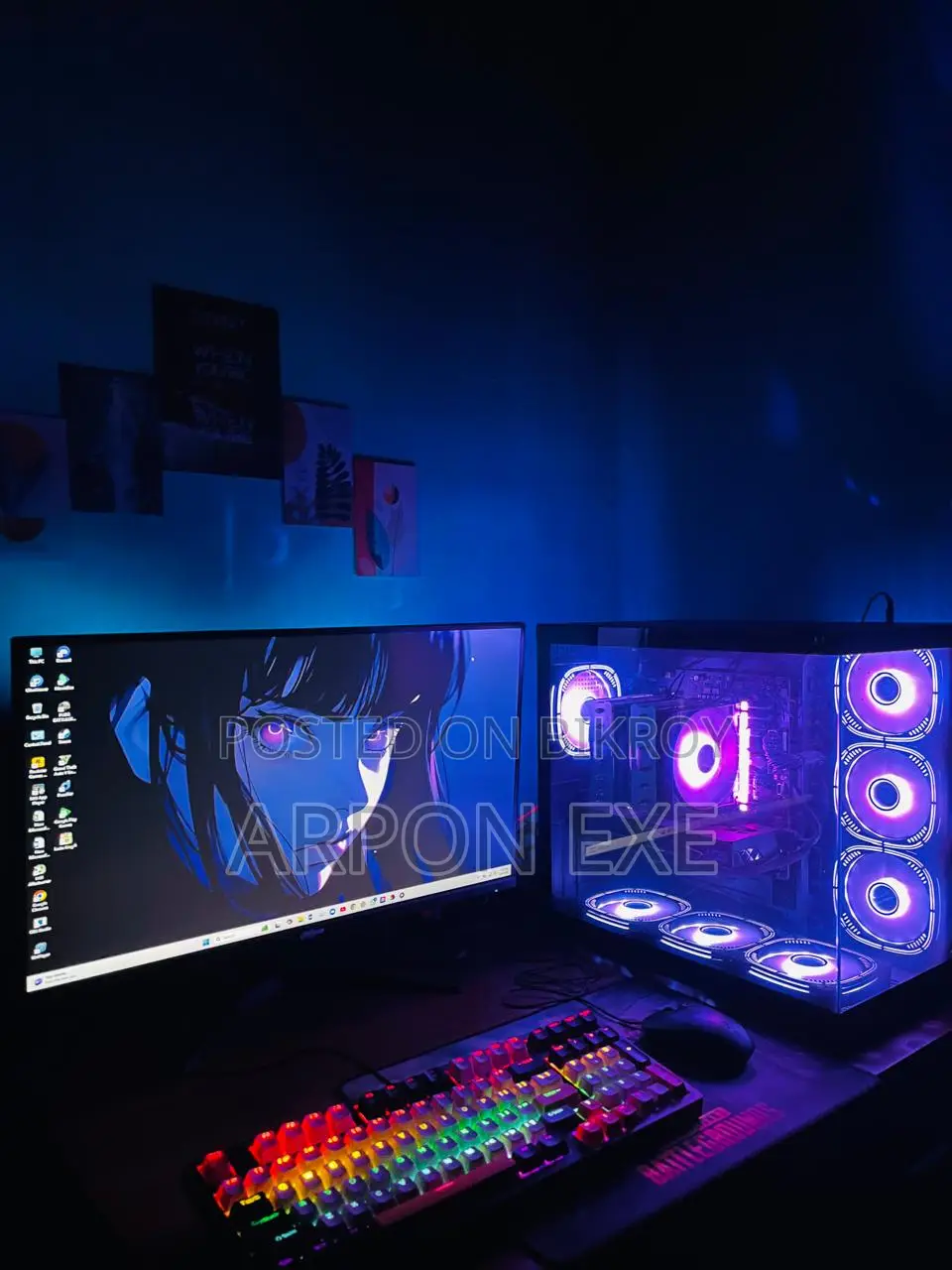 Desktop Computer MSI model 16GB AMD Ryzen 7 SSD 500GB