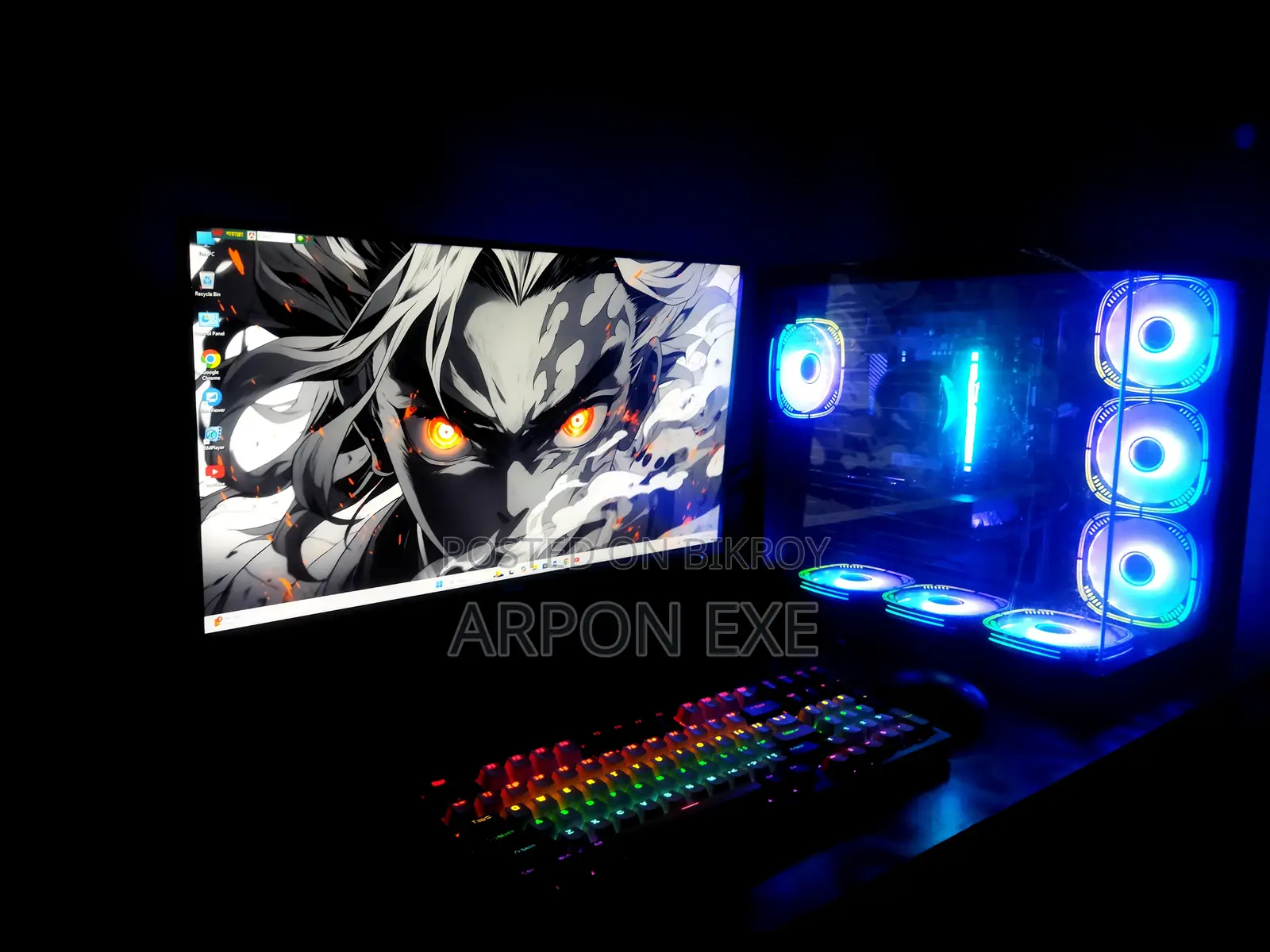 Desktop Computer MSI model 16GB AMD Ryzen 7 SSD 500GB
