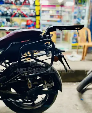 Motorcycle Back Carrier With Saddle Rest
