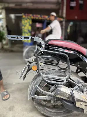 Motorcycle Back Carrier With Saddle Rest