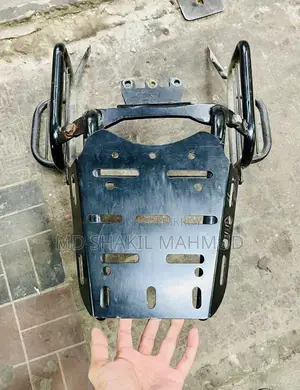 Motorcycle Back Carrier With Saddle Rest