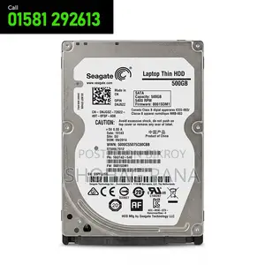 সিগেট ৫০০জিবি ল্যাপটপ এইচডিডি ২.৫" SATA | ST500LT012 | ৫৪০০RPM (ব্যবহৃত)
