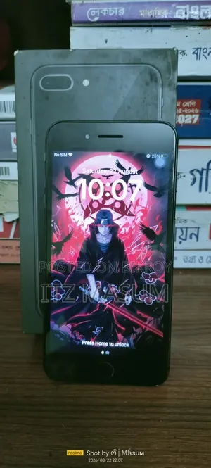 অ্যাপল আইফোন ৮ প্লাস ৬৪ জিবি ব্ল্যাক