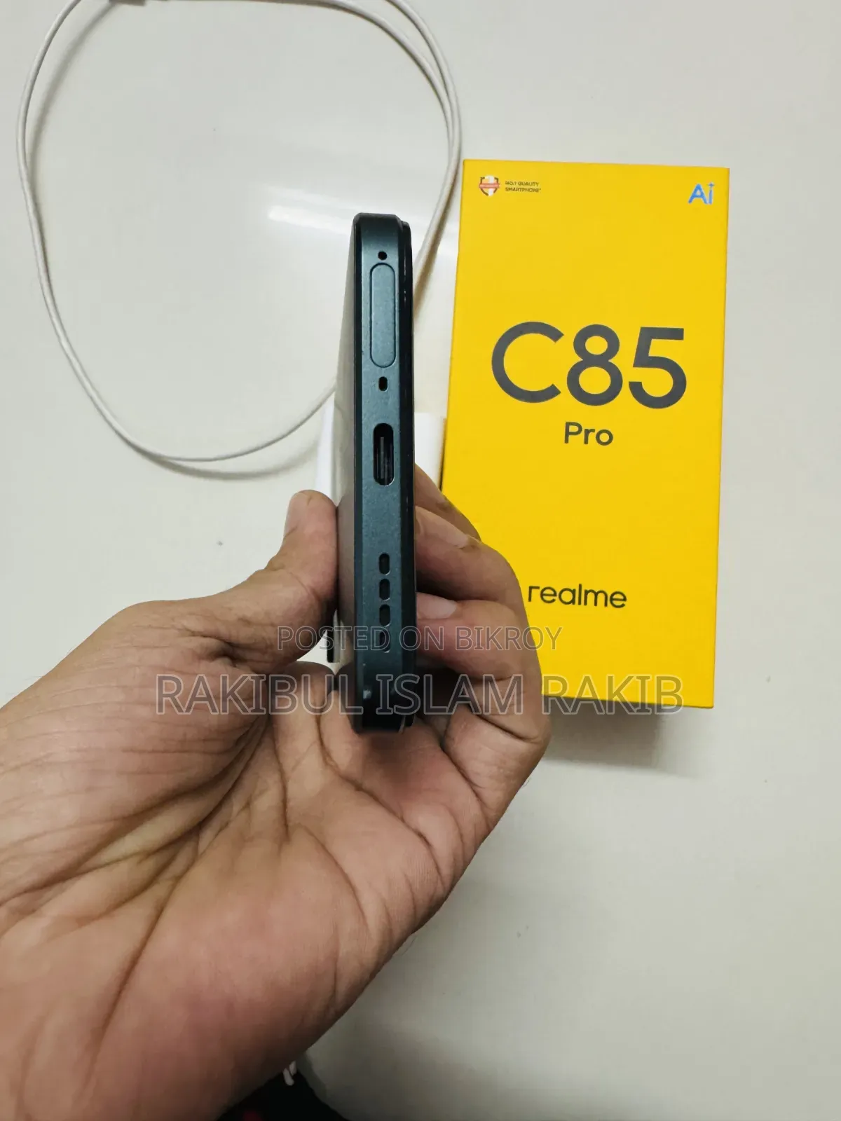 নতুন রিয়েলমি সি৮৫ প্রো ২৫৬ জিবি কালো