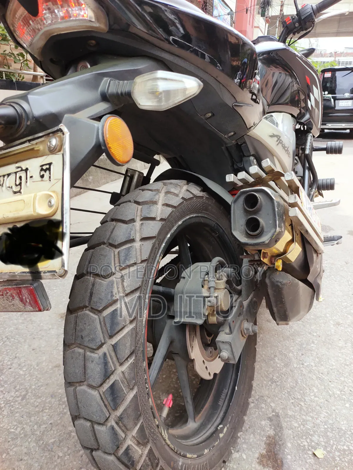 TVS Apache RTR 160 4V 2021 Black