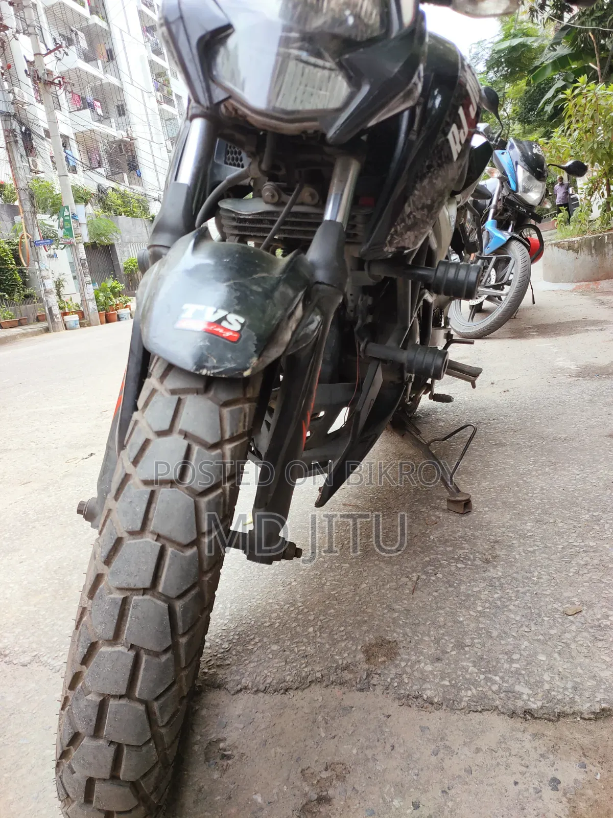 TVS Apache RTR 160 4V 2021 Black