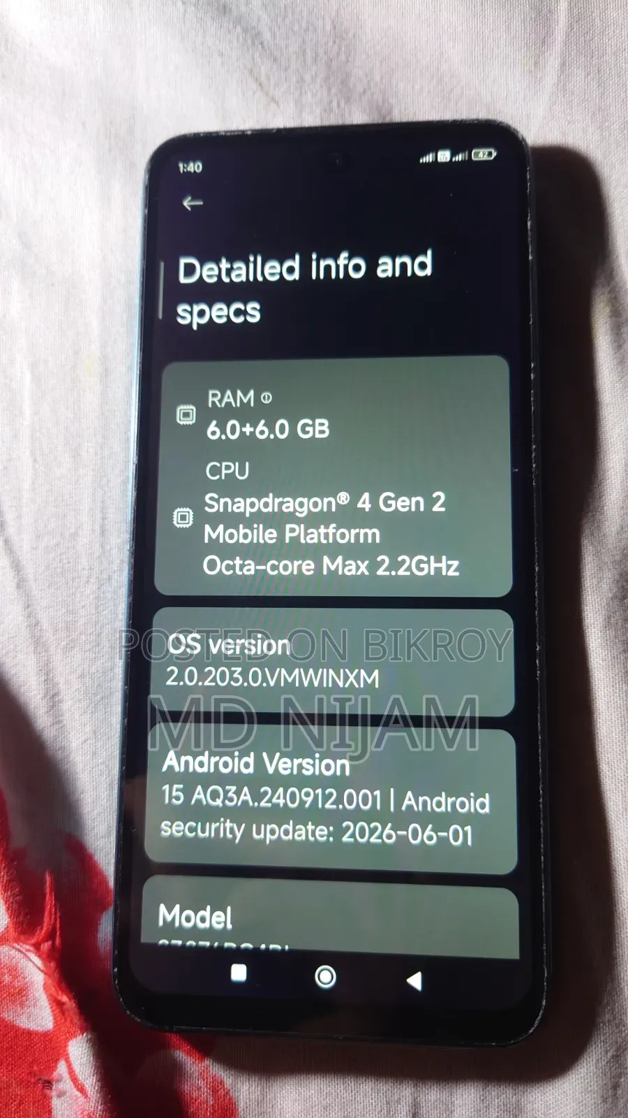 Xiaomi Poco M6 Pro 128 GB Green