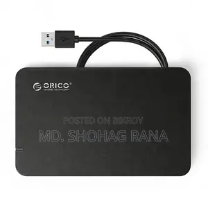 ORICO 2569SS 2.5" USB 3.0 HDD/SSD এনক্লোজার ক্যাবল সহ (ব্যবহৃত)