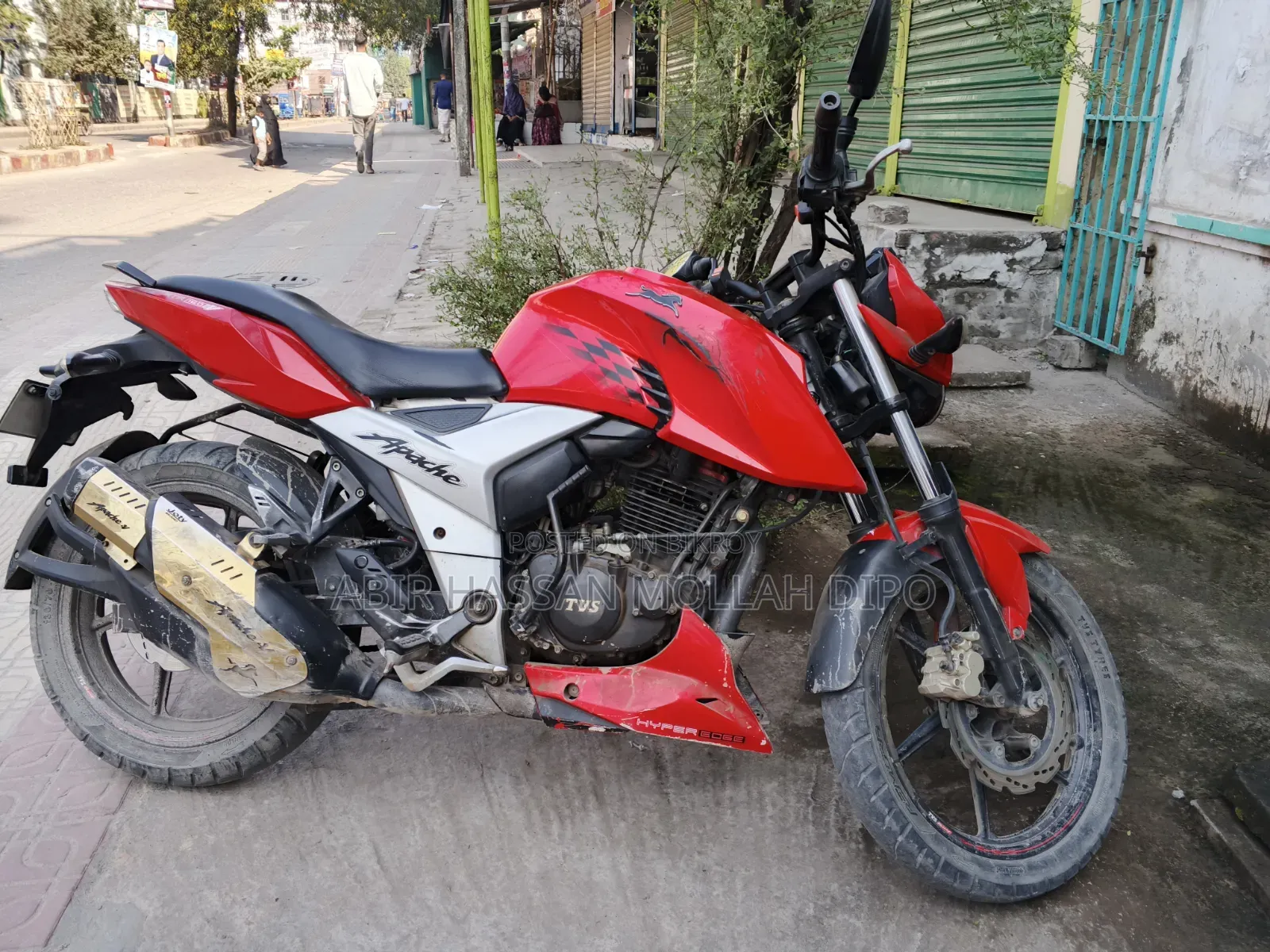TVS Apache RTR 160 4V 2019 Red