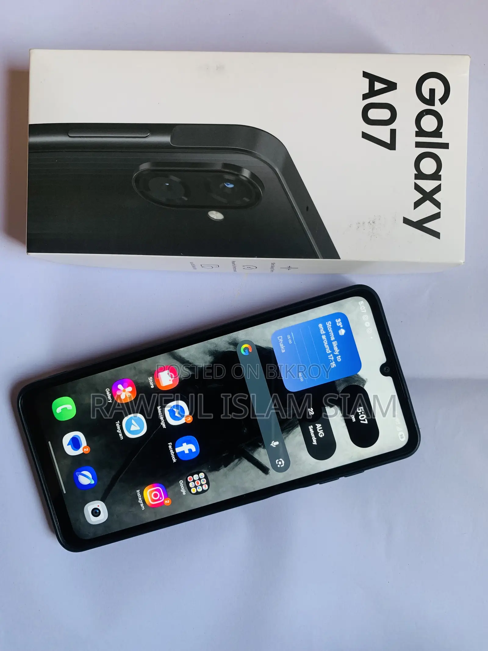 Samsung Galaxy A07 4G 64 GB Black