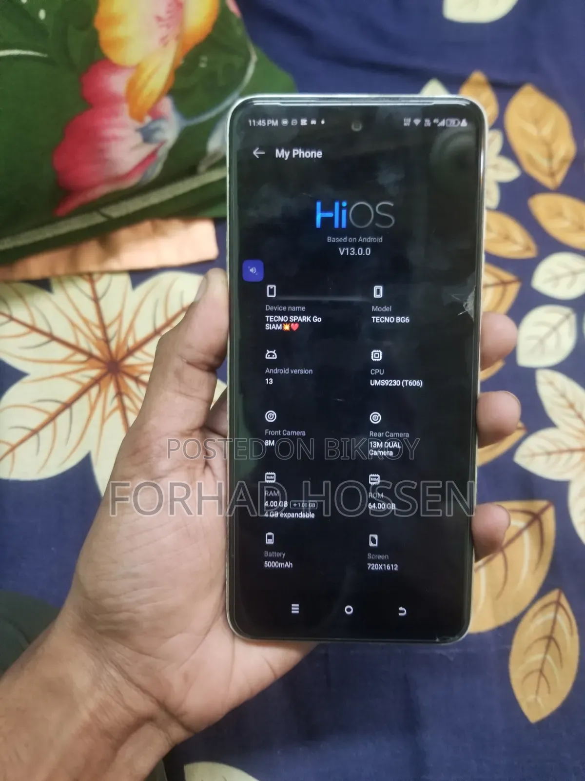 Tecno Spark Go 2023 64 GB Blue