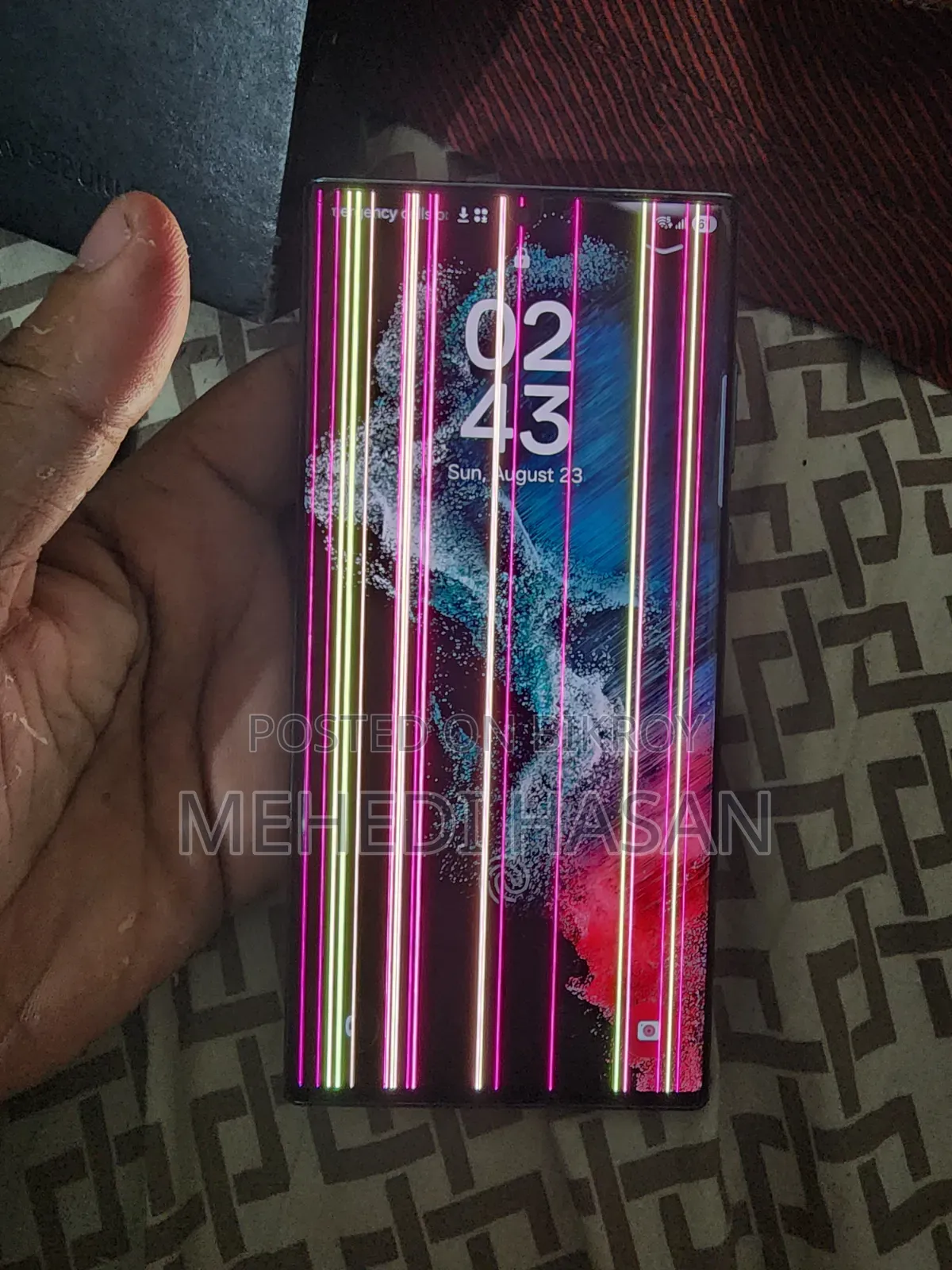 Samsung Galaxy S22 Ultra 128 GB Purple