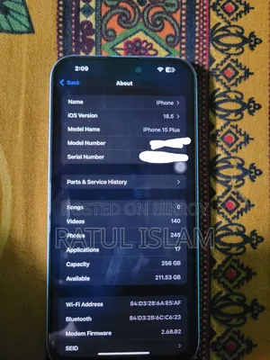 Apple iPhone 15 Plus 256 GB Blue