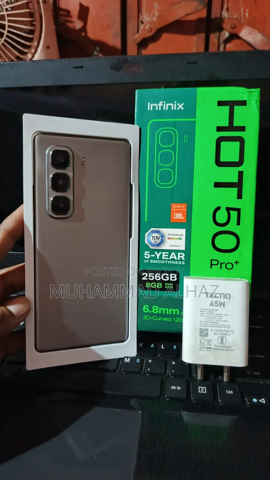 ইনফিনিক্স হট ৫০ প্রো প্লাস ৪জি ২৫৬ জিবি