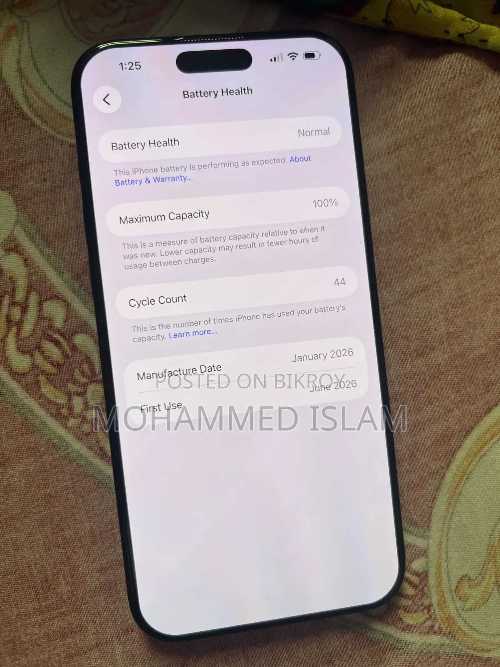 Apple iPhone 16 Pro Max 256 GB Black